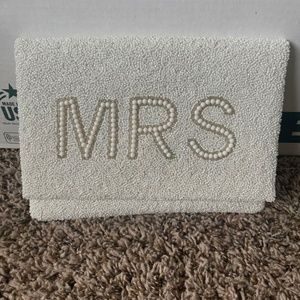 White MRS. Purse